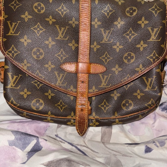 vintage Louis Vuitton SAUMUR 30 MONOGRAM - Picture 9 of 16